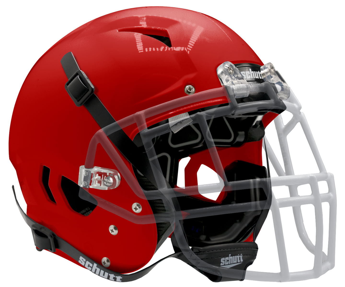 anonymous avatar football helmet Putros Display Case with Mirror Back and Black Base Falcons unveil new red helmet